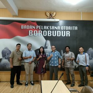 Kunjungan CDC di Badan Otorita Borobudur (BOB)